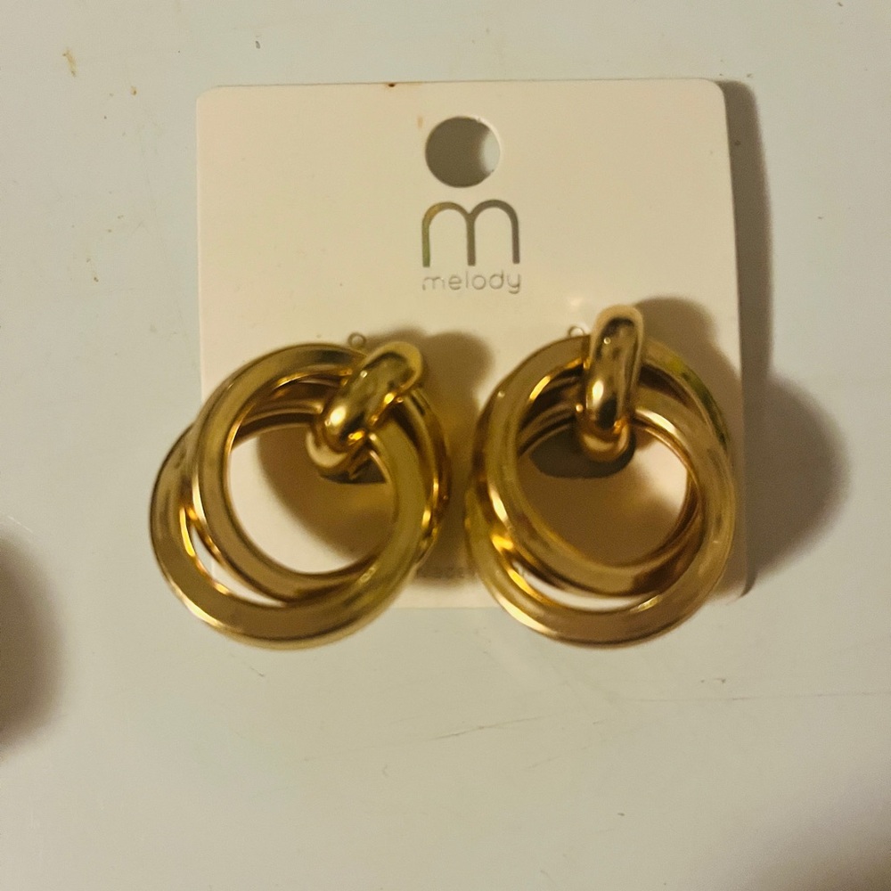 Gold Hoop Earrings
